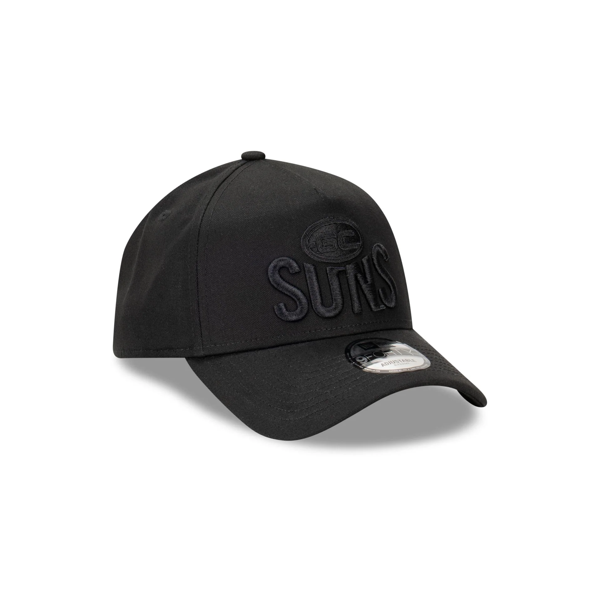 Gold Coast Suns Black on Black 9FORTY A-Frame Snapback - Image 4