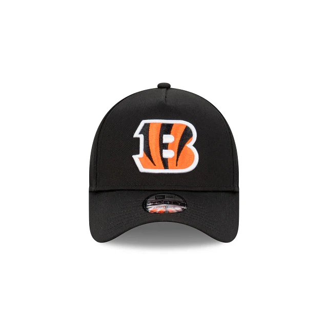 Cincinnati Bengals NFL Essentials Black 9FORTY A-Frame Snapback - Image 3
