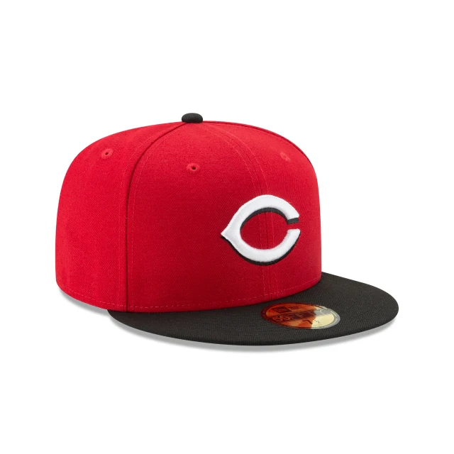 Cincinnati Reds Authentic Collection Road 59FIFTY Fitted - Image 3