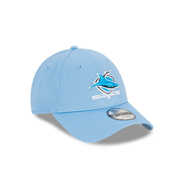 Cronulla Sutherland Sharks Official Team Colours 9FORTY Cloth Strap - Image 3