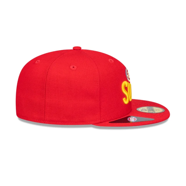 Gold Coast Suns Team Colour 59FIFTY Fitted - Image 6