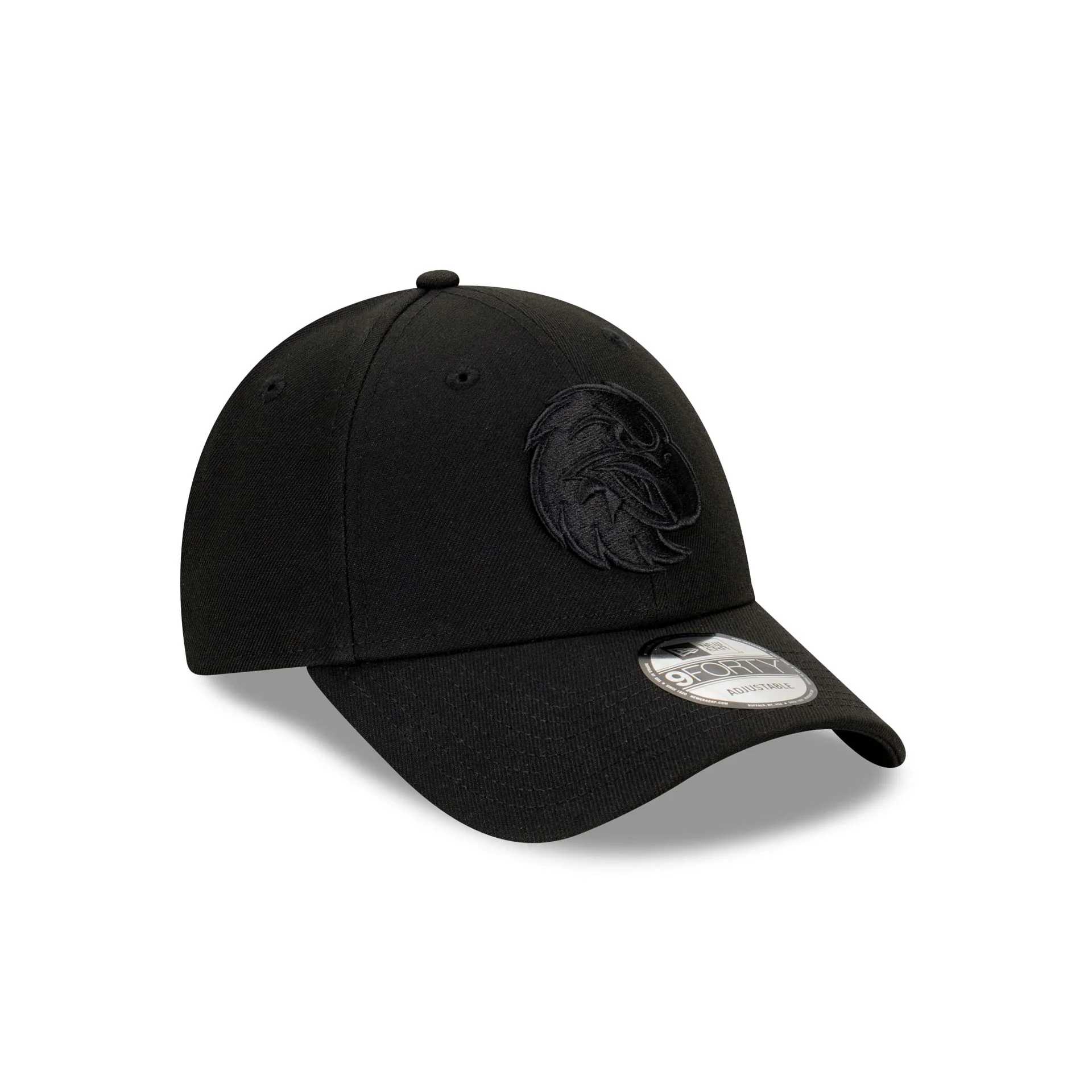 Manly Warringah Sea Eagles Black on Black 2024 9FORTY Snapback - Image 4