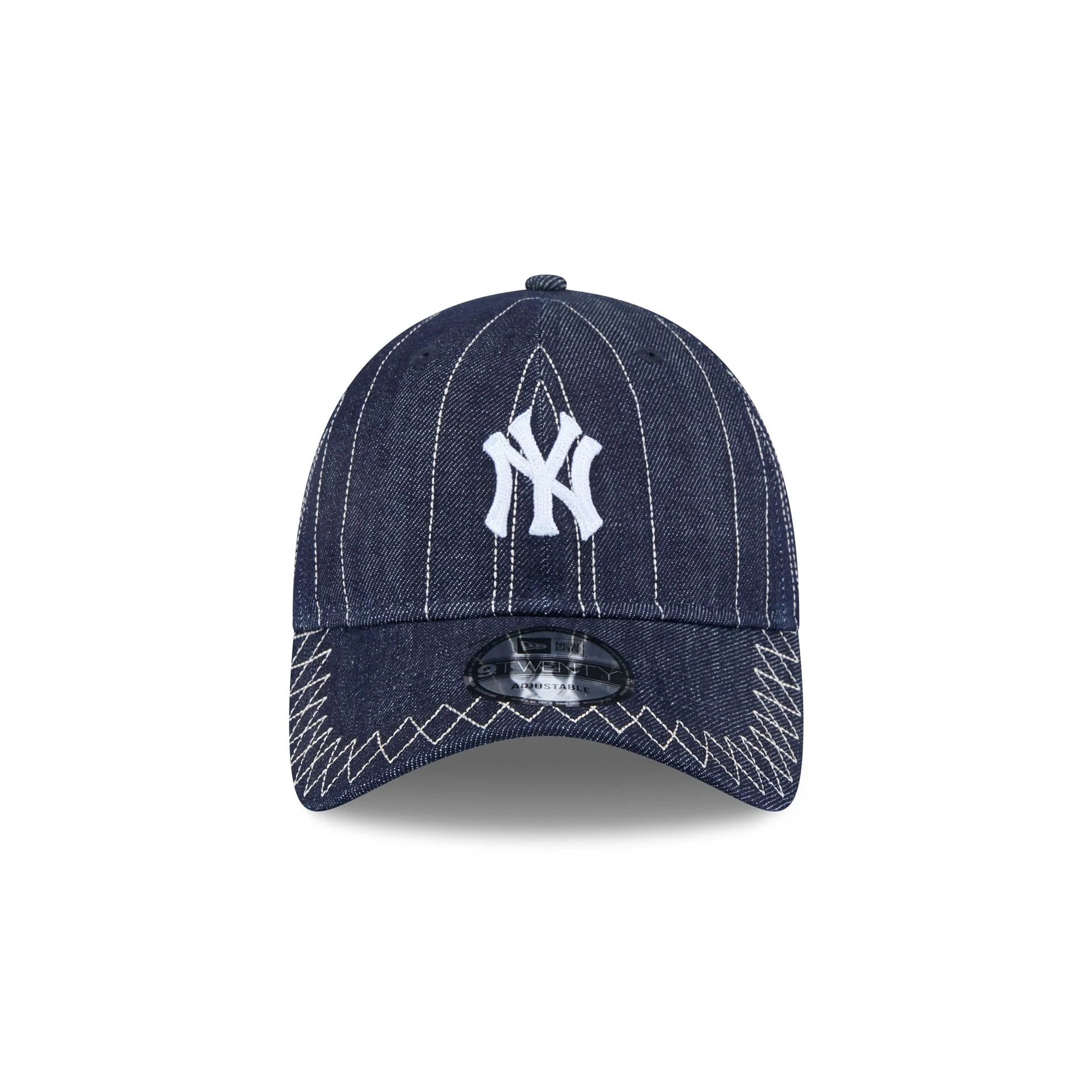 New York Yankees Denim Embroidery 9TWENTY Cloth Strap - Image 3