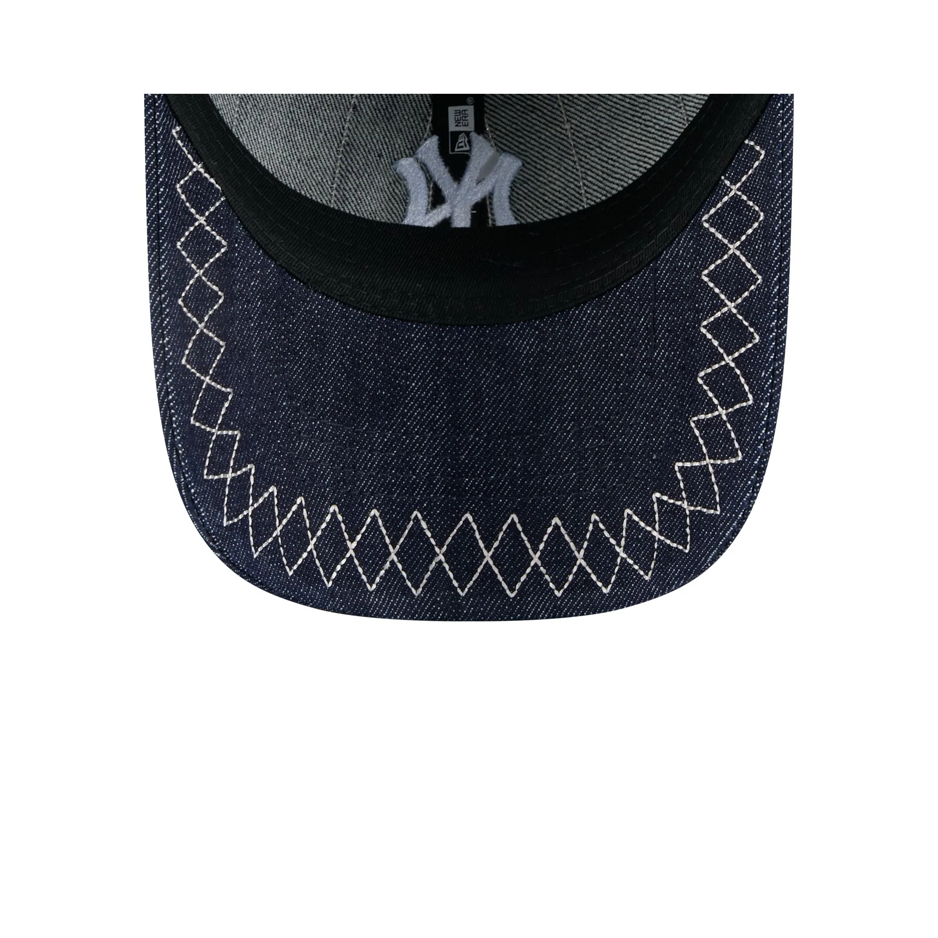 New York Yankees Denim Embroidery 9TWENTY Cloth Strap - Image 7