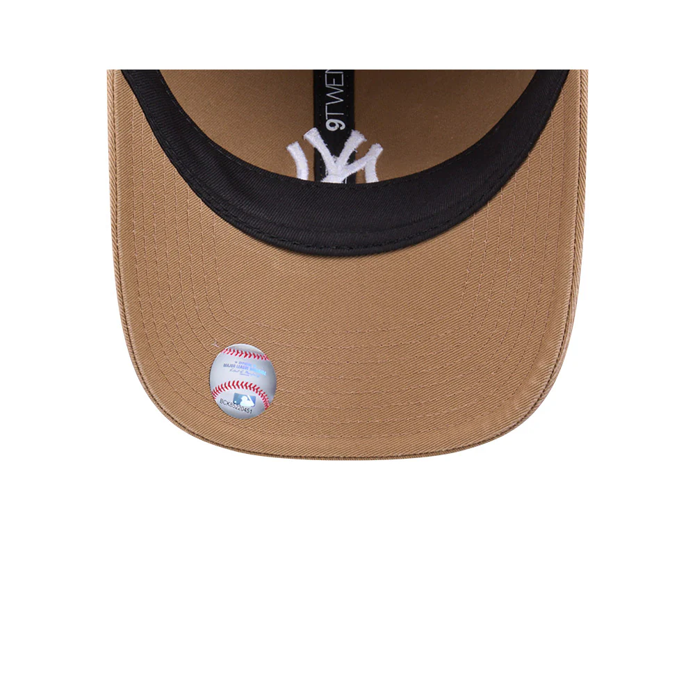 New York Yankees MLB Essentials Midi Brown 9TWENTY Cloth Strap - Image 5