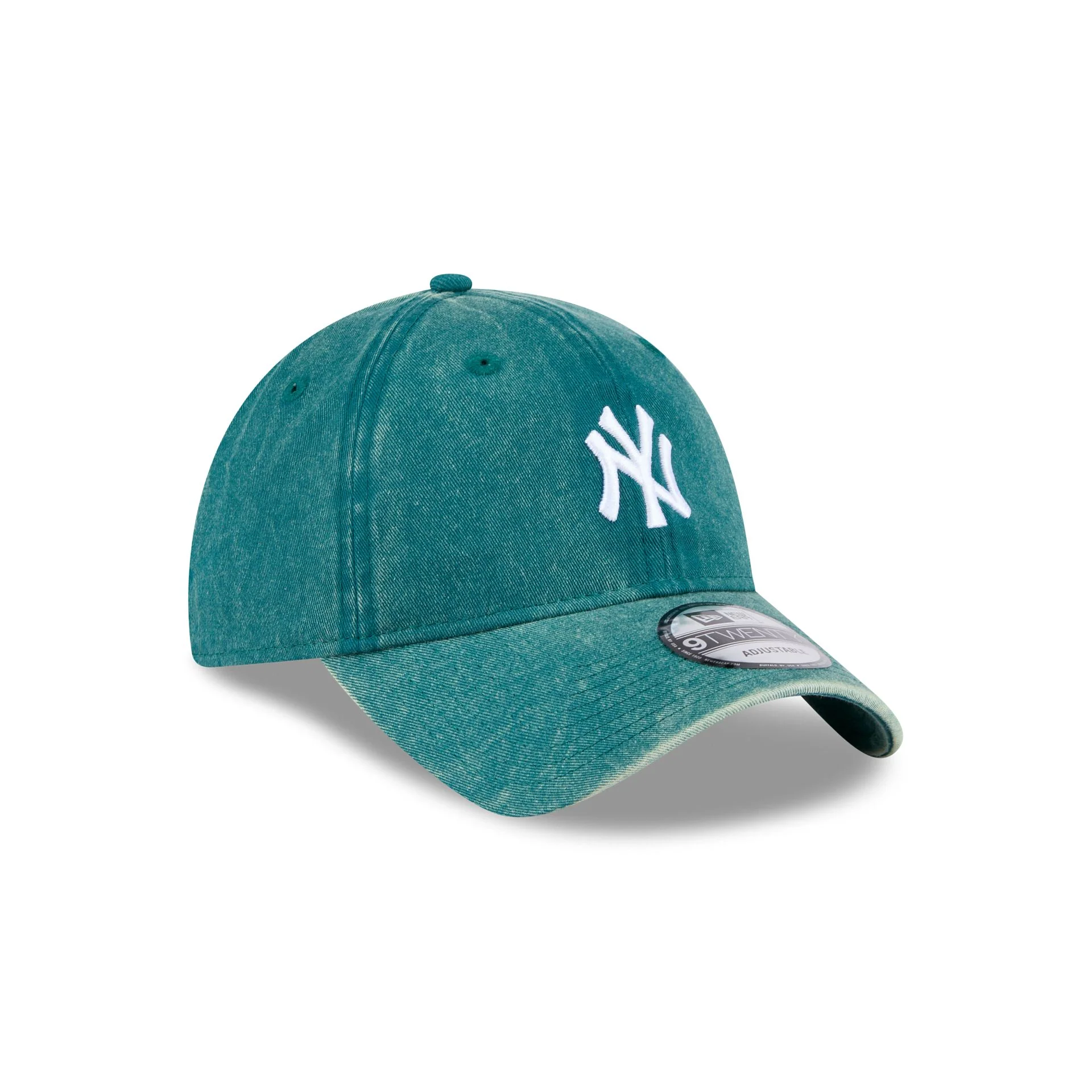 New York Yankees Snow Wash Seasonal Midnight Green 9TWENTY Cloth Strap - Image 4