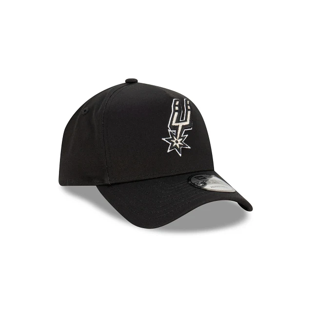 San Antonio Spurs NBA Essentials Black 9FORTY A-Frame Snapback - Image 4