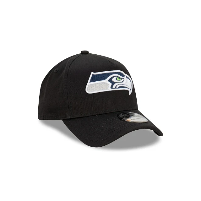 Seattle Seahawks NFL Essentials Black 9FORTY A-Frame Snapback - Image 4