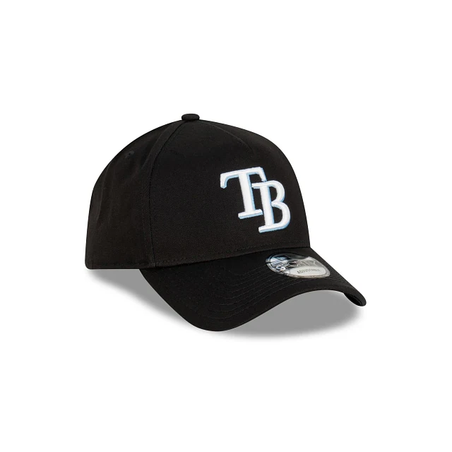 Tampa Bay Rays MLB Essentials Black 9FORTY A-Frame Snapback - Image 4