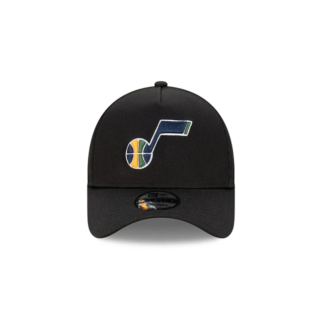 Utah Jazz NBA Essentials Black 9FORTY A-Frame Snapback - Image 3